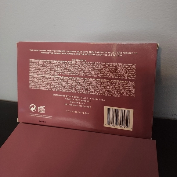 Ace Beaute Smoky Roses Palette (Limited Edition) NWT - Picture 5 of 6